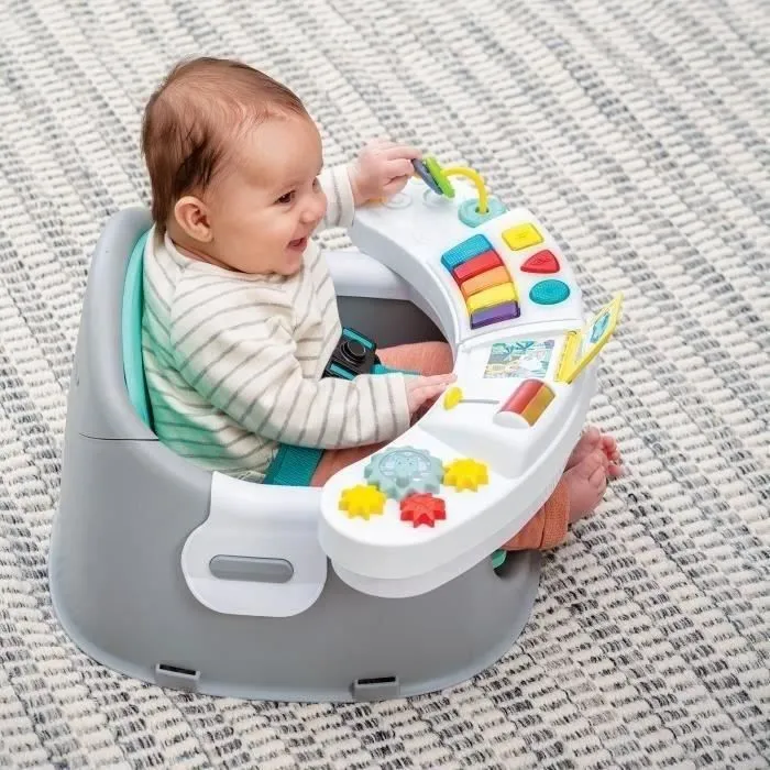 INFANTINO Siège et rehausseur de découverte Musique et Lumières 3 en 1-2