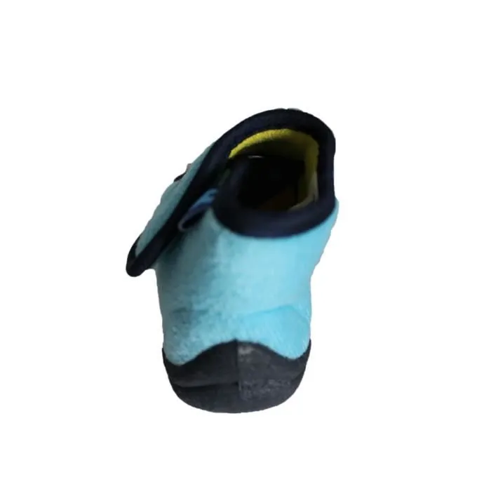 Chaussons Mickey bleu à scratch - Disney Interactive Studios - Enfant Garçon - Licence Mickey Mouse-2