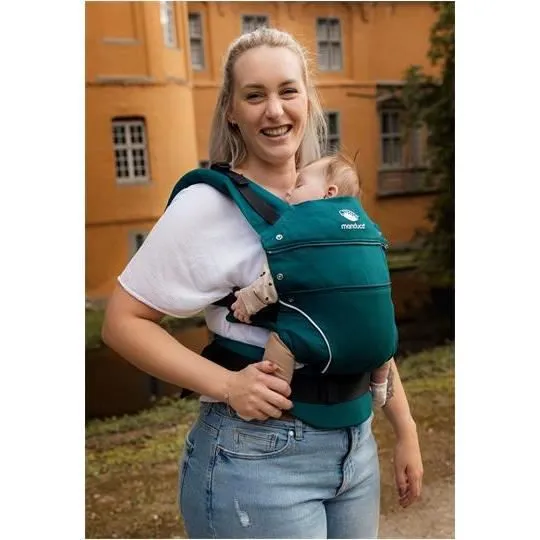 Porte-bébé physiologique Manduca® First PureCotton Teal-2