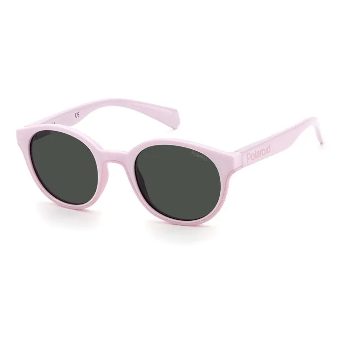 Lunettes de Soleil POLAROID KIDS PLD 8040/S 44/19/125 35J PINK POLYCARBONATE FRAMES KIDS POLAROID KIDS PLD 8040/S PINK-0