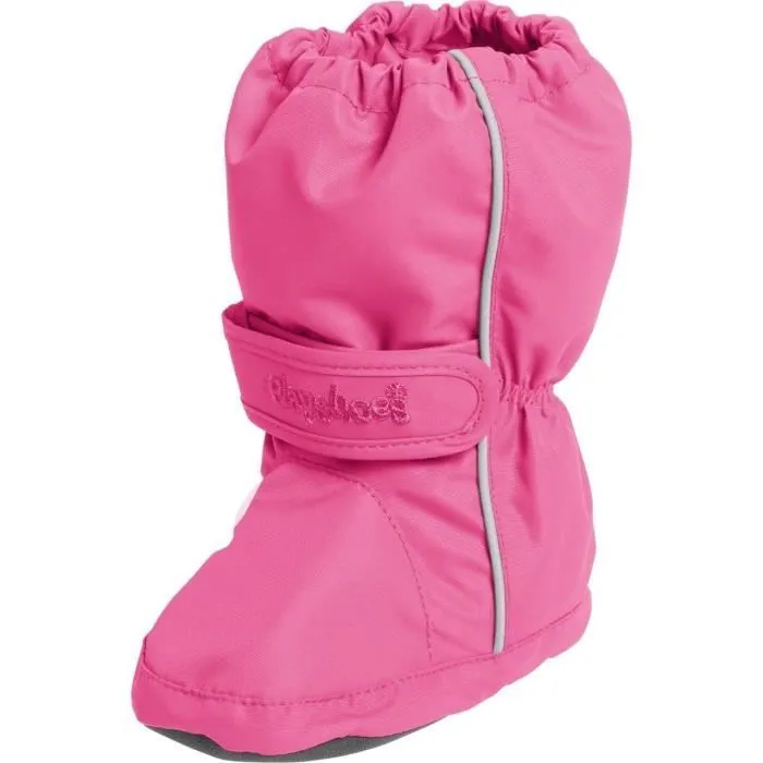 Bottes d'hiver bébé - Playshoes - Isolation Thinsulate 3M - Coupe-vent - Hydrofuge - Rose-0