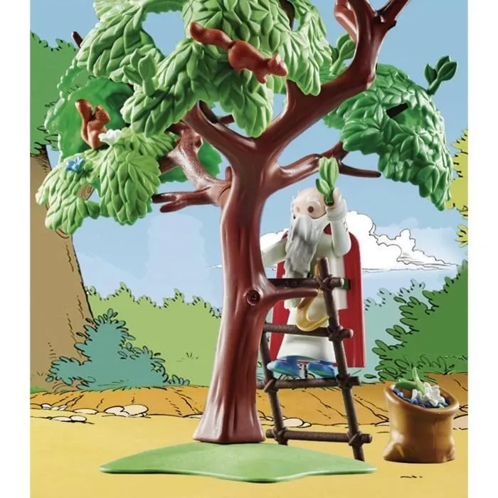 PLAYMOBIL 70933 Panoramix et chaudron de Potion Magique, Astérix, Adulte et enfant, Dès 5 ans-2