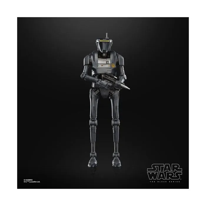 Star Wars The Mandalorian Black Series N5 Sentinel Droid Figurine-2
