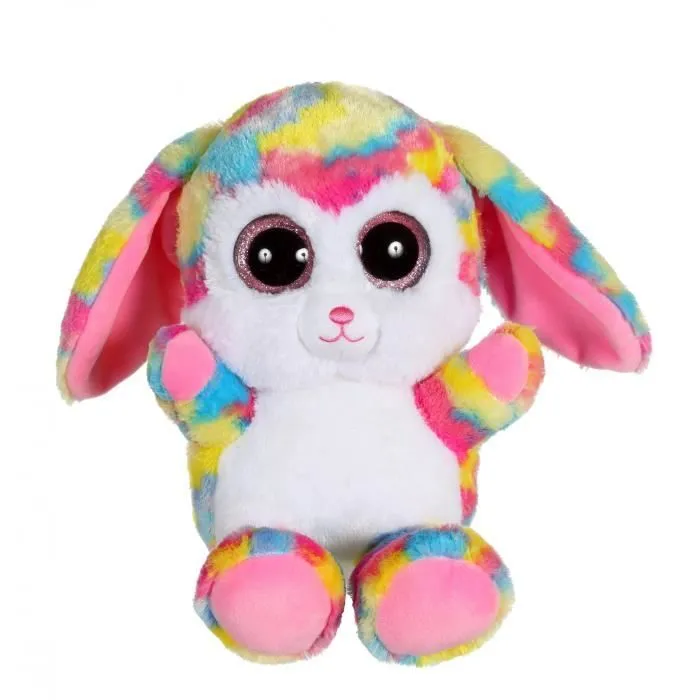 Gipsy Toys - Brilloo Friends - Lapin Troody - 23 cm - Rose & Jaune-0