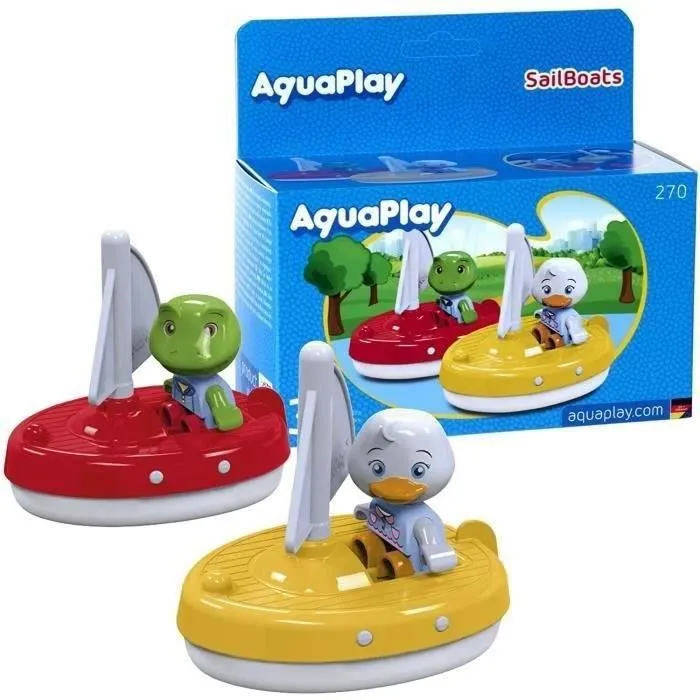 Aqua Play 2 voiliers et 2 figurines-0