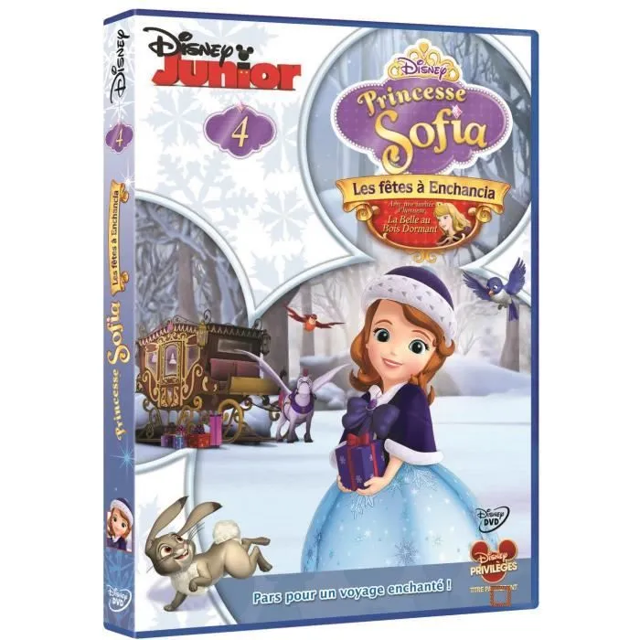 DVD - Disney - Princesse Sofia, vol. 4 : les fêtes à Enchancia - Dessin animé - Enfant - Français-0