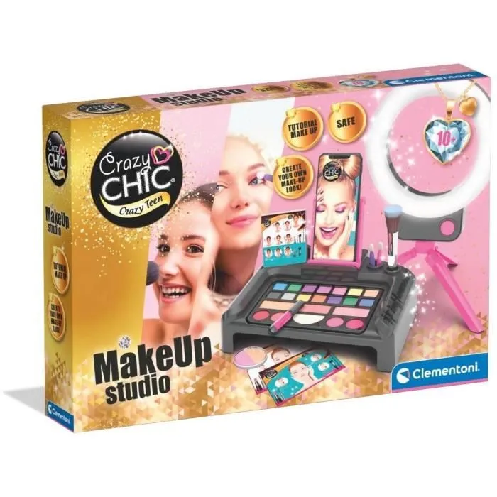 Atelier de maquillage - Clementoni - Make-up studio - Application dédiée - Crazy Chic-0