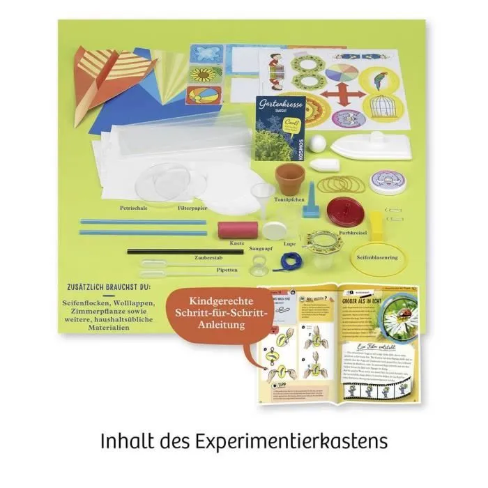 Kosmos 602284 Mein erster Experimentierkasten Naturgesetze Coffret dexpérience à partir de 5 ans-2