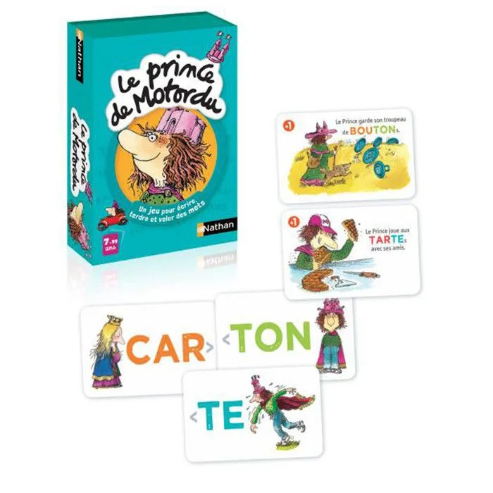 Jeu de cartes Le prince de Motordu-2