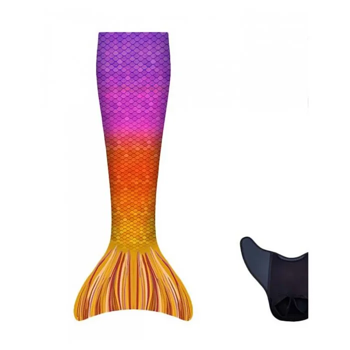 Kuaki mermaids queue de sirene avec monopalme aquaris ibiza Taille XS-2