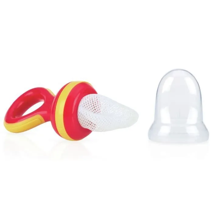 Nuby Grignoteur - Rouge, Rouge, Jaune, 6 mois, 72 mm, 54 mm, 202 mm, 61 g-0