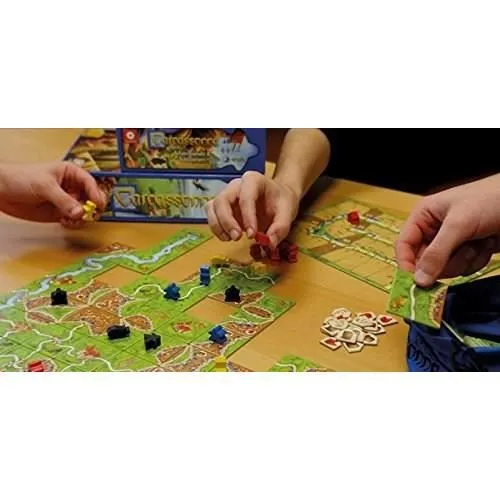 Z-Man Games | Carcassonne - Extension 2 Marchands & Bâtisseurs | Jeu de société | À partir de 7 ans | 2 à 6 joueurs | 40 minutes-2