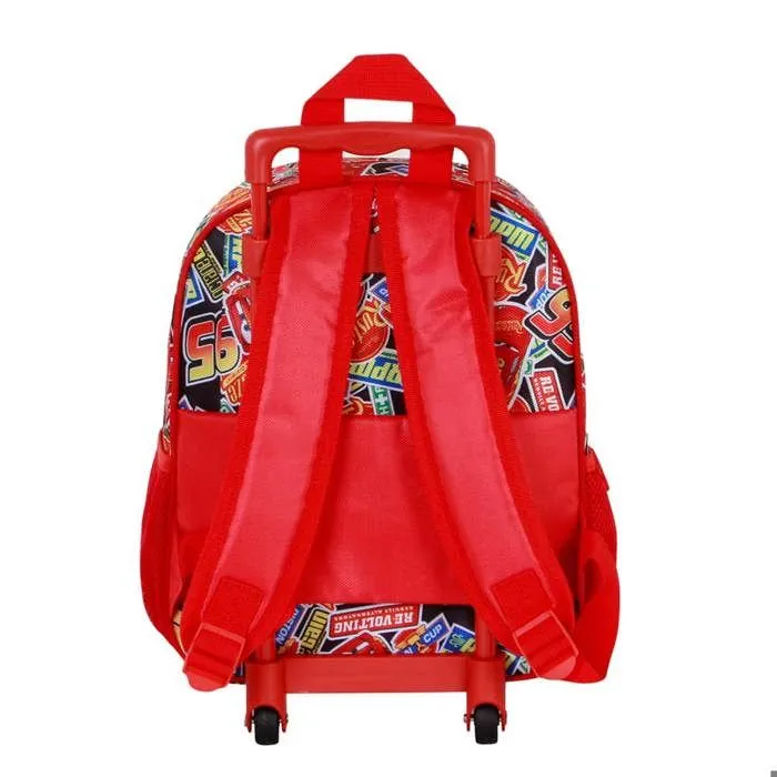 Sac à dos 3D à Roulettes Petit - Disney Cars 3 Racer - Rouge - Taille Unique-2