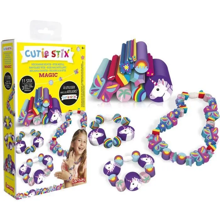 CUTIE STIX - LANSAY - Recharge Magic - Pour créer bijoux et décorations - Dès 6 ans-2