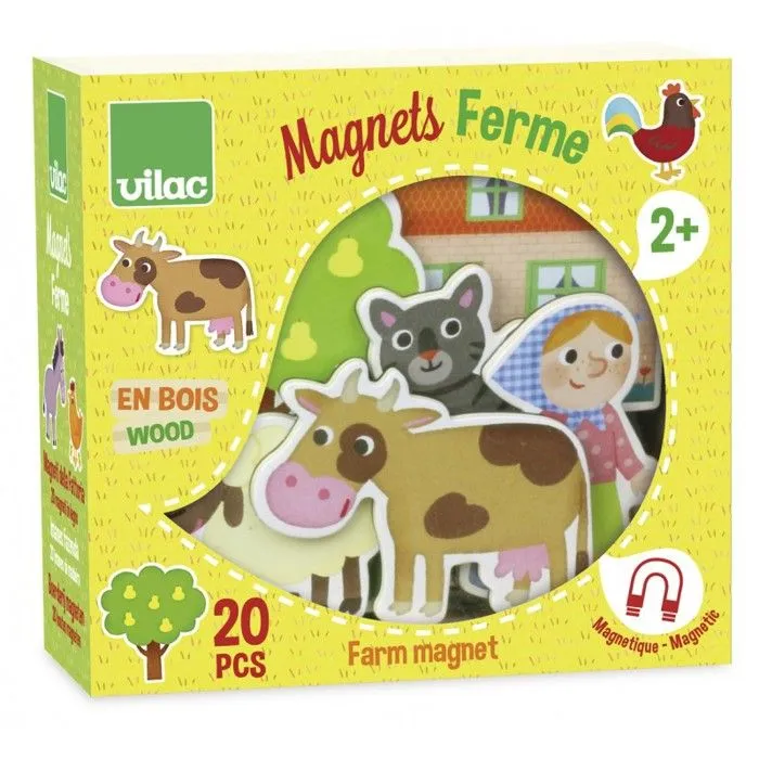 Vilac - Magnets Ferme-0