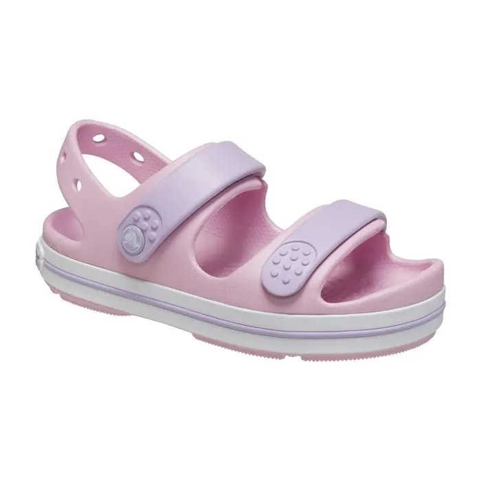 Sandales à Scratch  Crocs Croband Cruiser - Rose-Violet-4