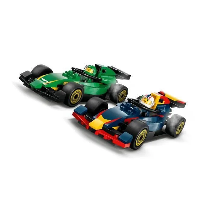 LEGO City 60445 Camion de F1 avec voitures de F1 RB20 et AMR24 - Jeu pour garçon dès 8 ans-1