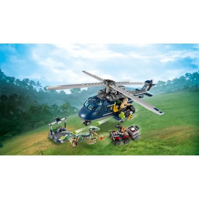 LEGO® Jurassic World™ 75928 La Poursuite En Hélicoptère De Blue - Jeu de construction-3
