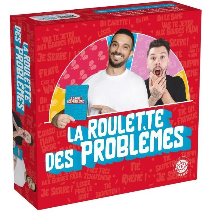 La roulette des problèmes - Jeu de société - MGM-0