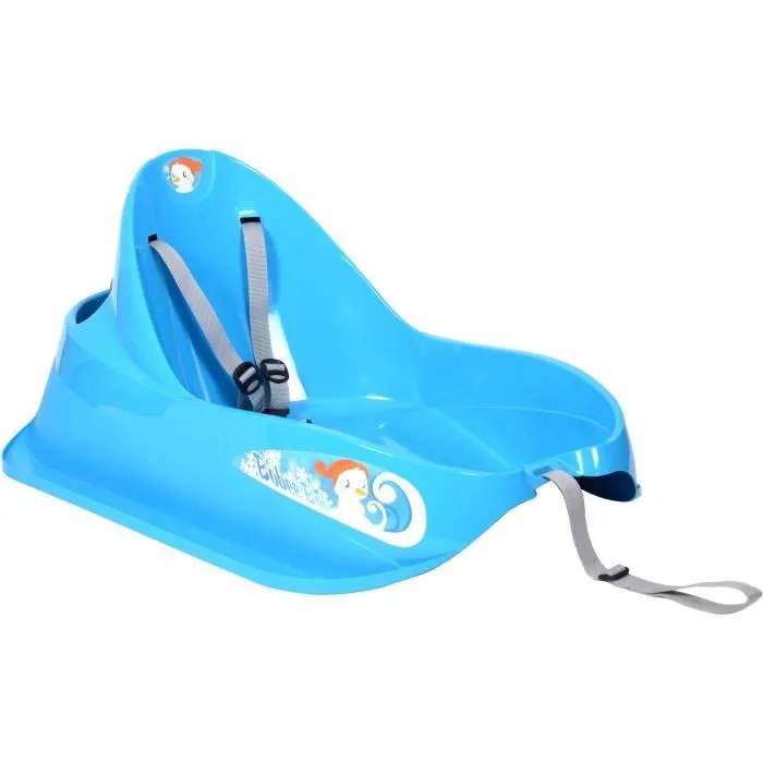 Traineau Luge Bébé - EDA PLASTIQUE - Bobee Bob - Harnais de sécurité + Tire-Luge et Sangle-6