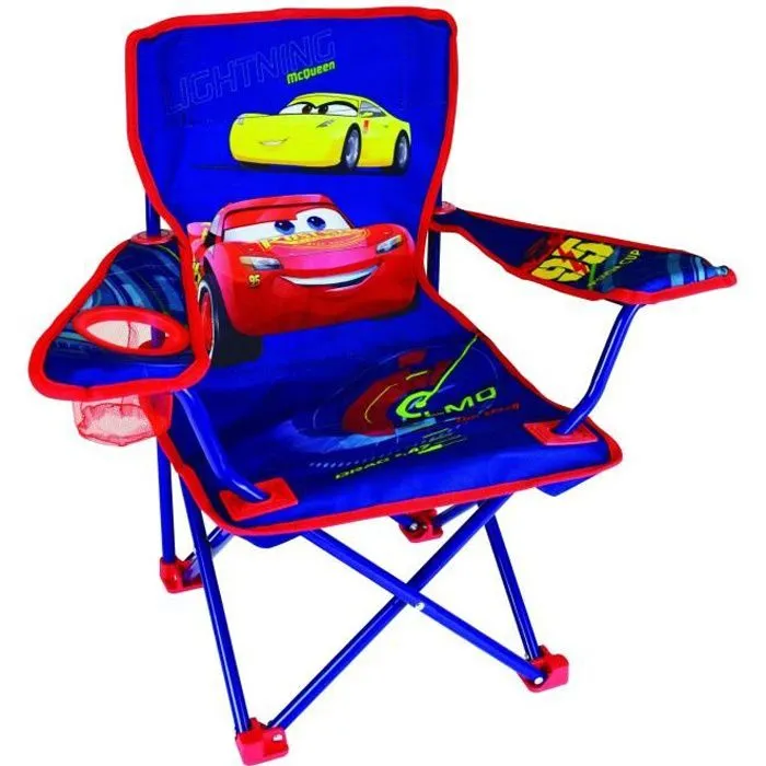 Fauteuil Papillon Disney Cars pour enfant - FUN HOUSE - A partir de 3 ans-0