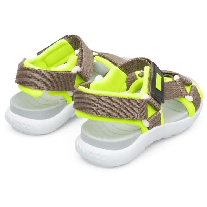 Sandales - CAMPER - Wous - Multicolores - Cuir - Velcro-2