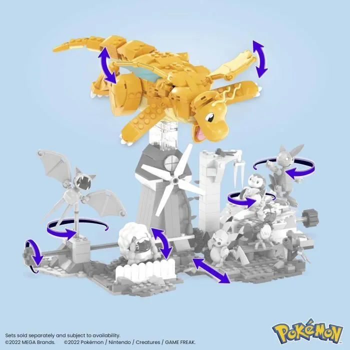 MEGA Pokémon - Dracolosse - Jouet de construction - 7 ans et + HKT25-4