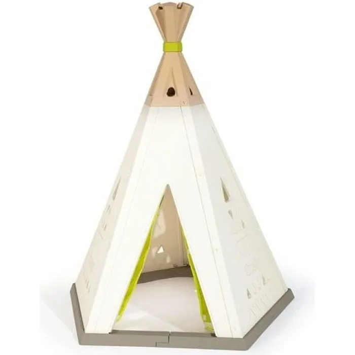 Tipi intérieur/extérieur évolutif Smoby - Anti-UV - 147x140x183,5 cm-0