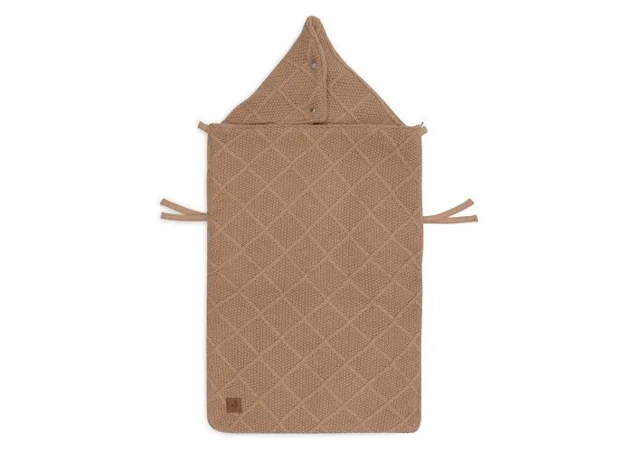Nid d'Ange groupe 0+ 3/5 points Check Knit - Biscuit-1