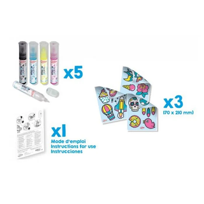 Stickers gel - MAPED CREATIV - Coffret Stickers - Colorés - Pour enfants à partir de 3 ans - Mixte-3
