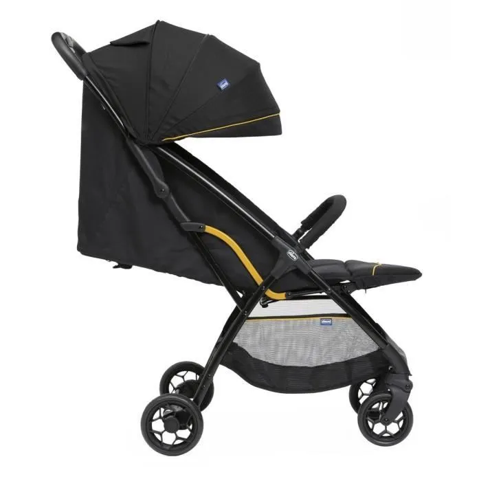 CHICCO Poussette Glee Unven - 4 roues - Noir-0