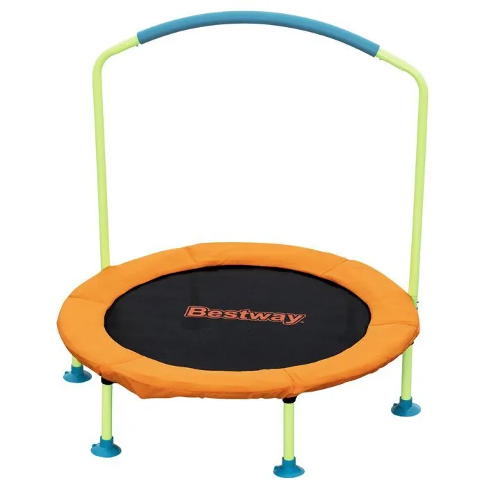 BESTWAY Trampoline d'intérieur pour enfants et adolescents WonderJump 91 cm-0
