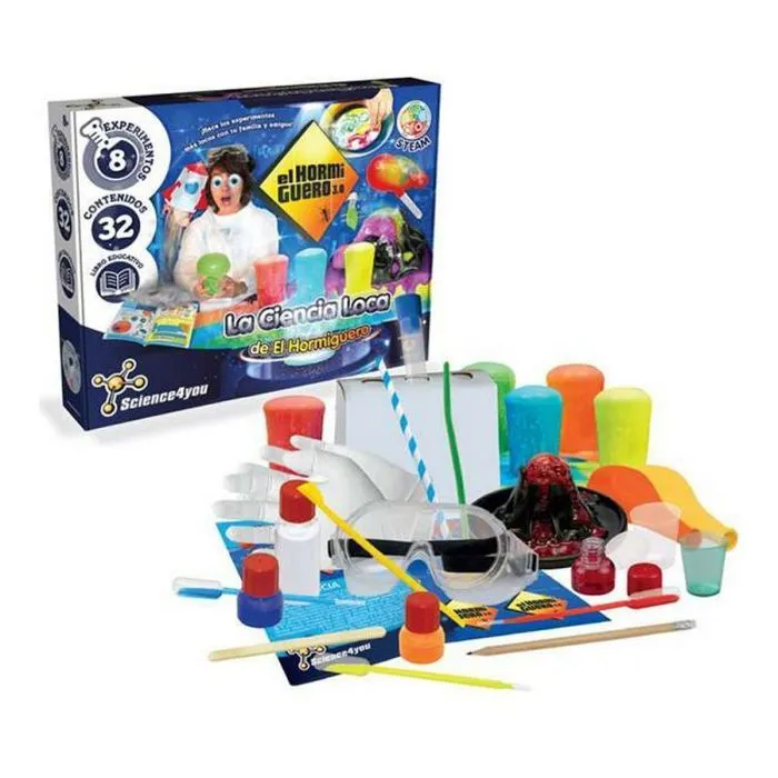Science for you - 80003081 - Jeu LA CIENCE FLOCA du FOURMMIER avec 8 EXPEMENTS, , Multicolore, Centre-0