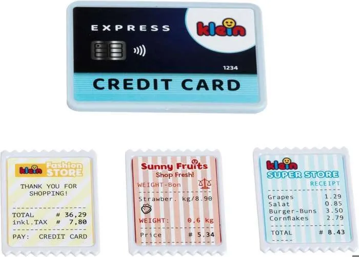 Terminal de paiement POS avec accessoires pour enfants Klein-1