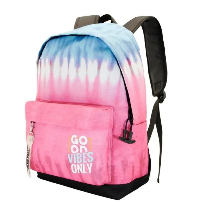 Sac à dos urbain ECO 2.0 Good Vibes Cupcake - Oh My Pop! - Rose - 17x32x44cm - Adulte-0