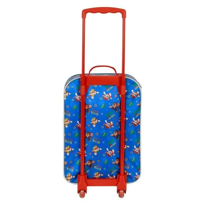 Valise Trolley Soft 3D - La Pat' Patrouille - Bleu - Semi-rigide - 2 roulettes - Taille Unique-2