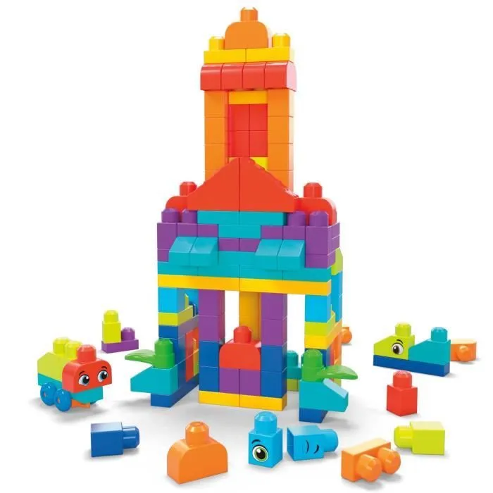 MEGA BLOKS COFFRET DE CONSTRUCTION MAXI SAC DE CONSTRUCTION AVEC 150 G-3