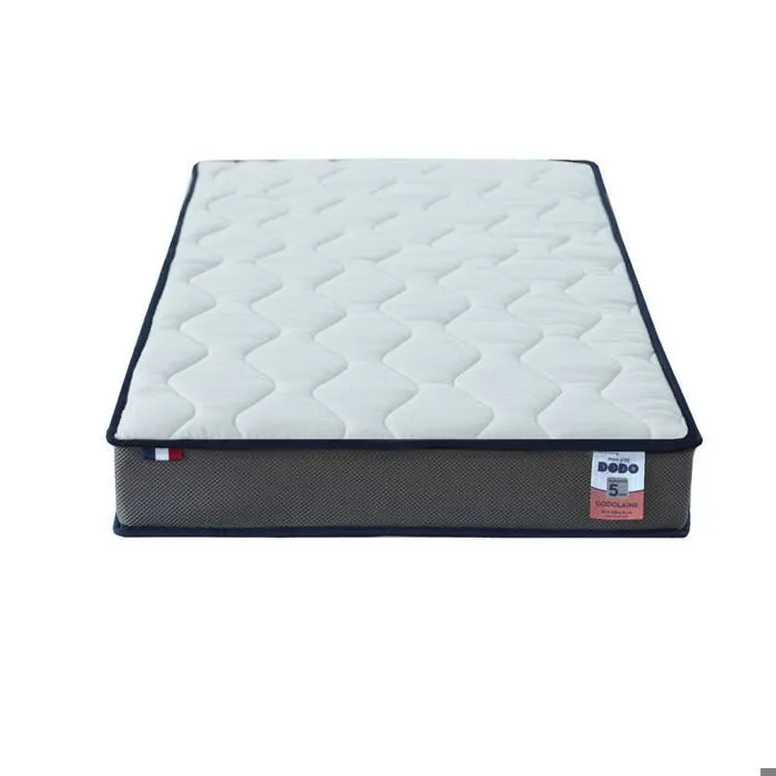 MON P'TIT DODO - Matelas Dodolaine (face été/face hiver) 70x140 cm Blanc/Anthracite-1