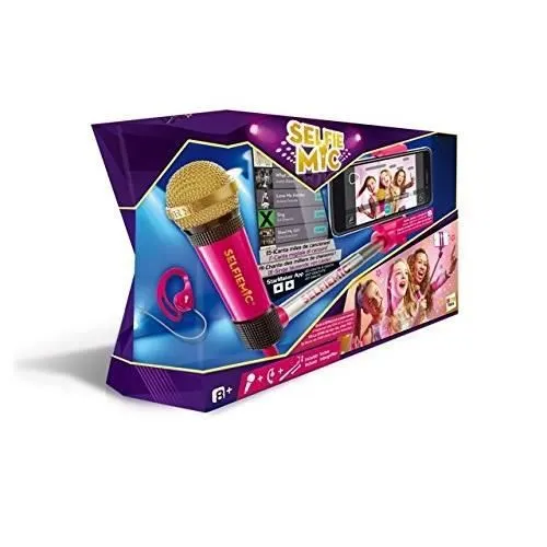 Jouet - IMC TOYS - Selfie Mic Rose - Karaoké avec effets spéciaux - Fille - A partir de 6 ans-3