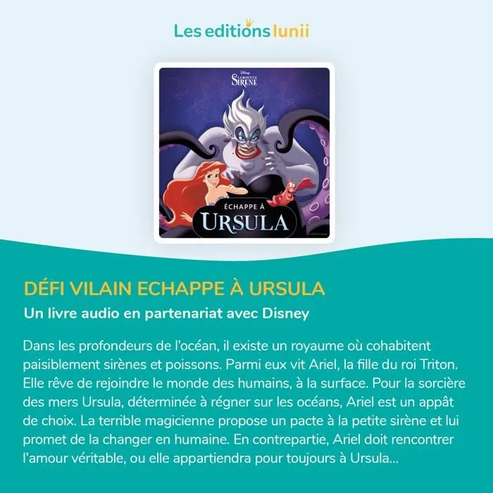 Lunii - Pack 2 livres audio Disney interactifs – À écouter sur les conteuses Ma Fabrique à Histoires ou FLAM - Défi...-3