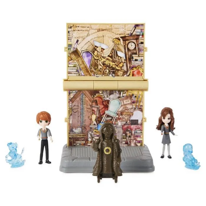Harry Potter - Playset 2 en 1 La salle sur demande Magical Minis - 6063901 - Wizarding World-0