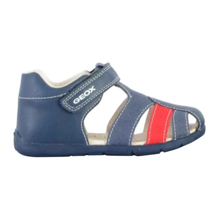 Sandales Enfant - GEOX - Elthan - Bleu - Scratch - Confort exceptionnel-1