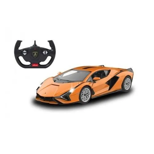 Voiture de sport - JAMARA - Lamborghini Sián FKP 37 - Radiocommandé - Orange - 5 piles AA-0