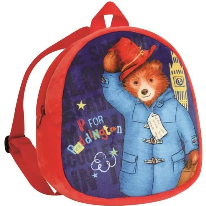 Jemini Paddington sac a dos en peluche +/- 22 cm pour enfant-0