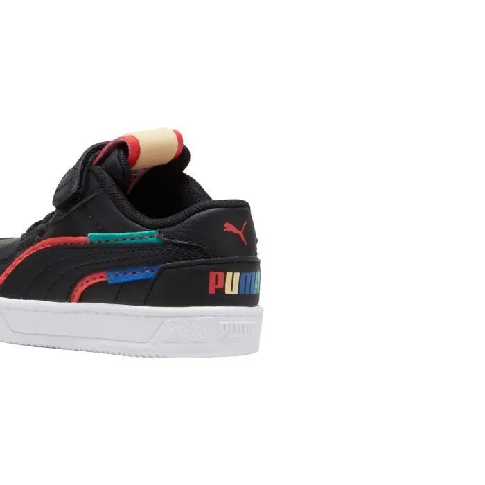 Basket à Scratch  Puma Caven 2.0 R,S,B AC+ Inf - Cobalt-Noir-Vert-3