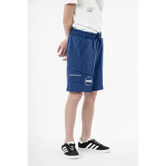 short bermuda puma alpha 12 elektro blue-1