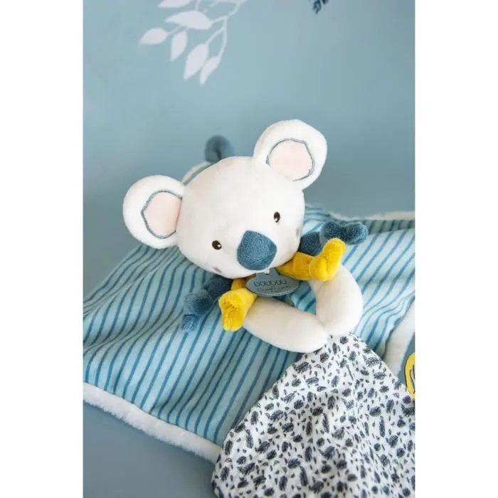 Doudou Koala - Plat - Bleu - 25 cm - Yoca le Koala - Doudou et Compagnie-1