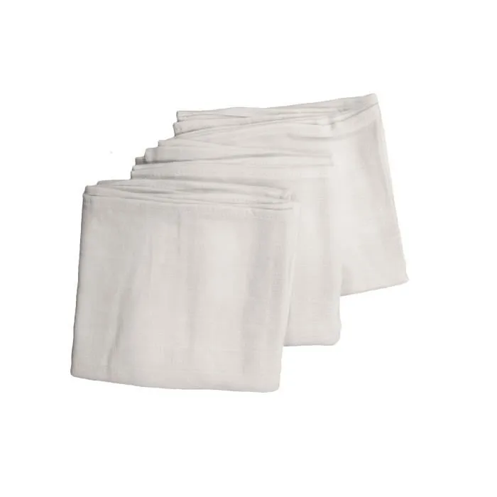 Lot de 3 langes en coton bio écru 70x70cm-0