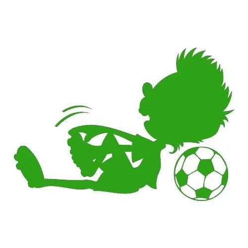 Stickers enfant - T-MK805 - Vert - 57x82 cm - Vinyle mat - Décoration murale-0