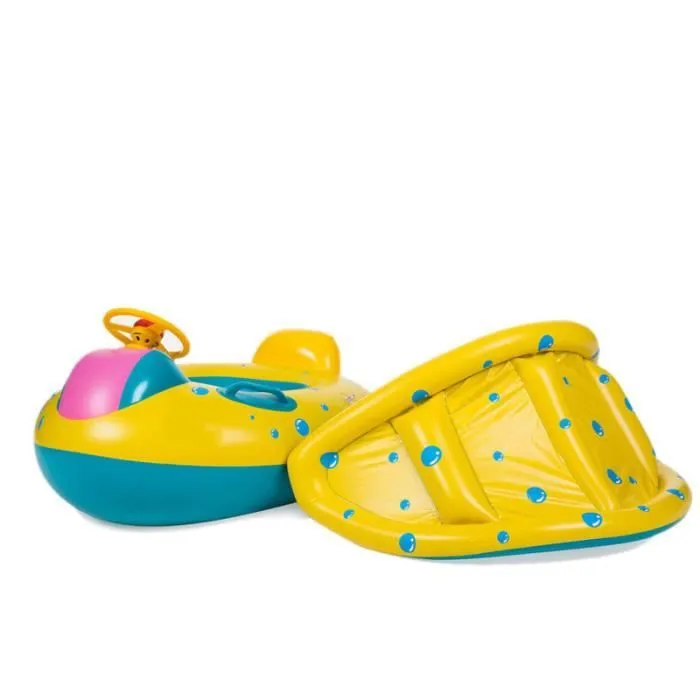 Bouée Siège Gonflable Bebe Piscine Gonflable Enfant Bébés 6 -36 Mois Baignoire Piscine PVC Matériel Sécurité-2